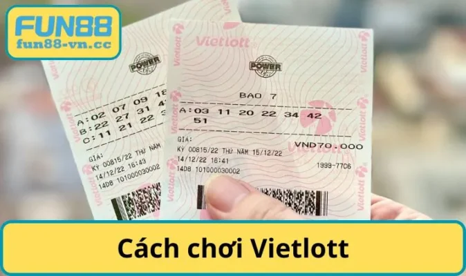 Cách chơi Vietlott